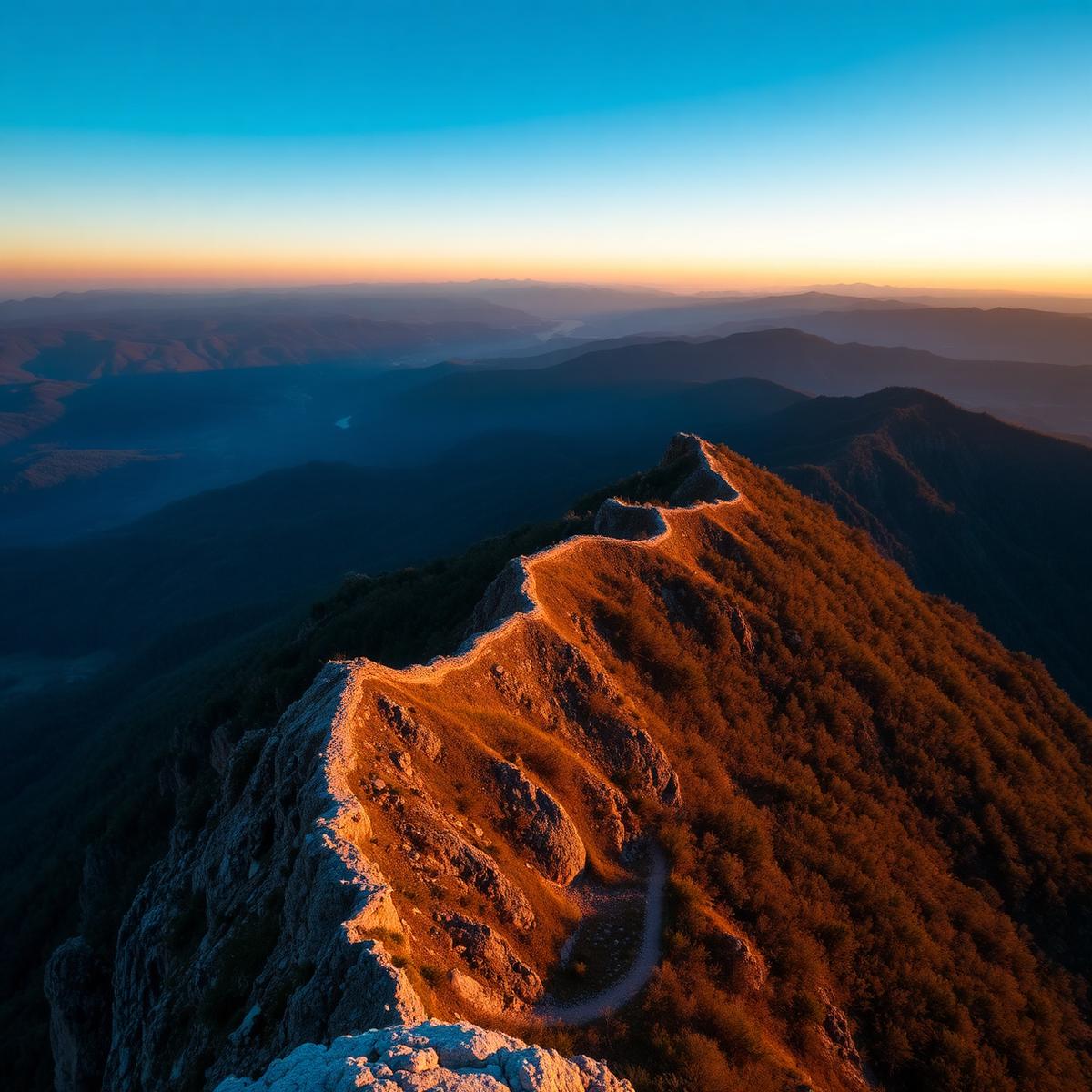 Mountain ridge